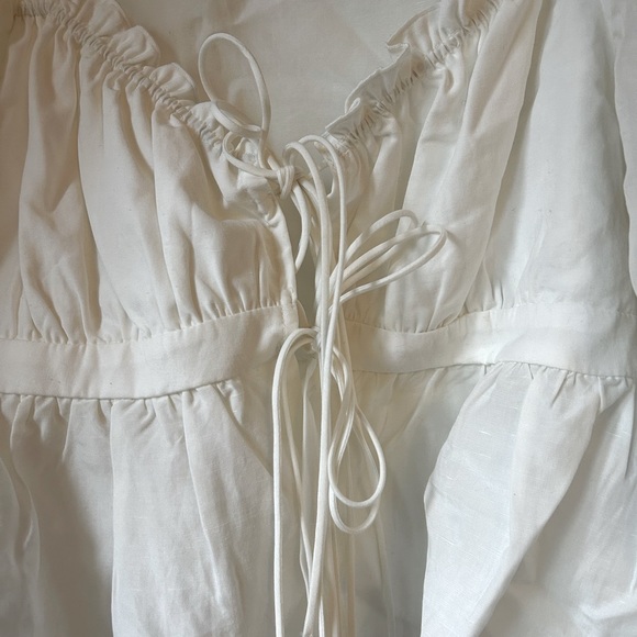 H&M Brock Collection Linen Blouse - Picture 3 of 3